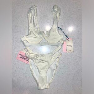 PrettyLittle Thing Cream Underwired Bikini